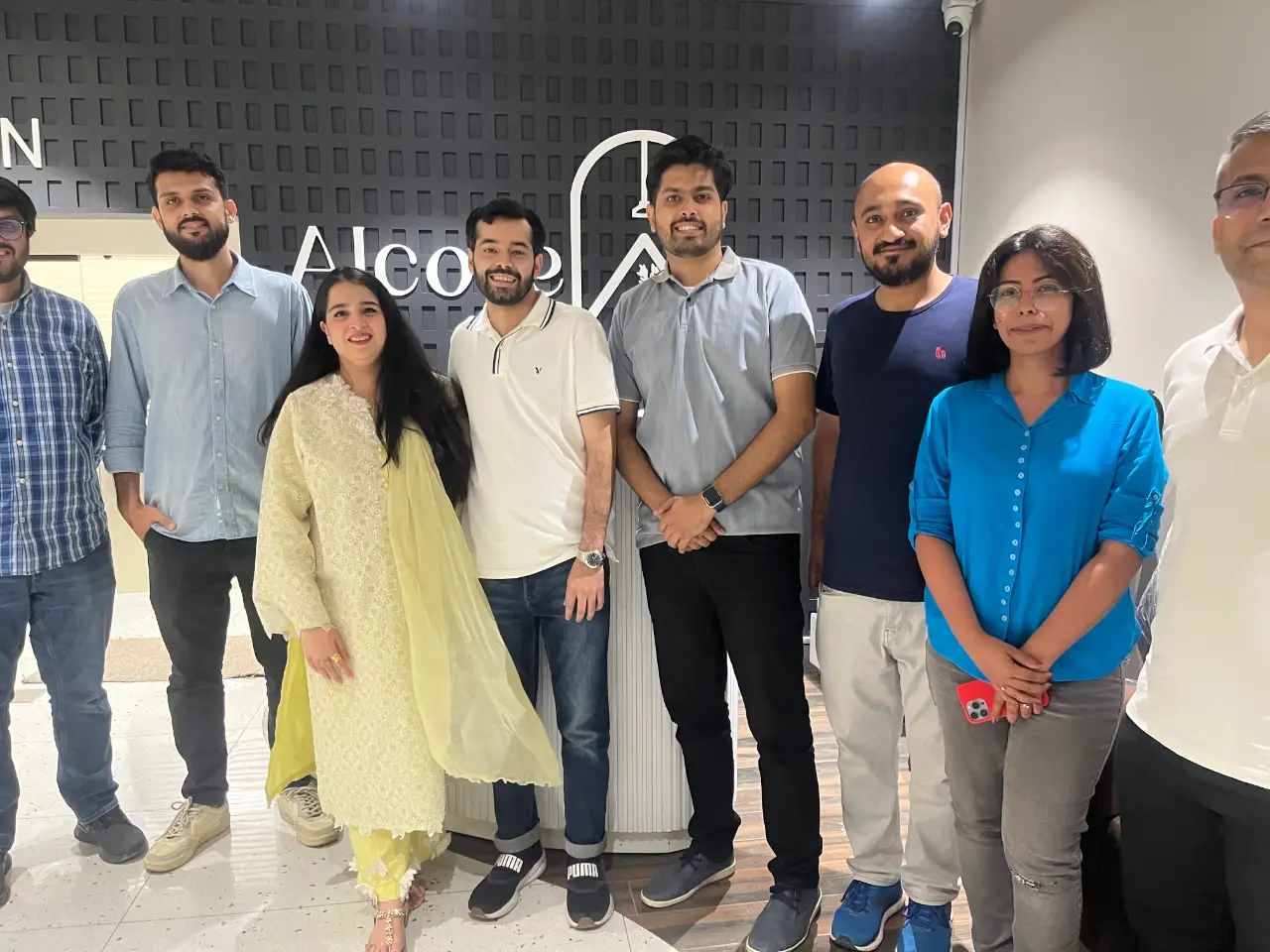 Team IBAAKC visits Alcove Co-Working Space